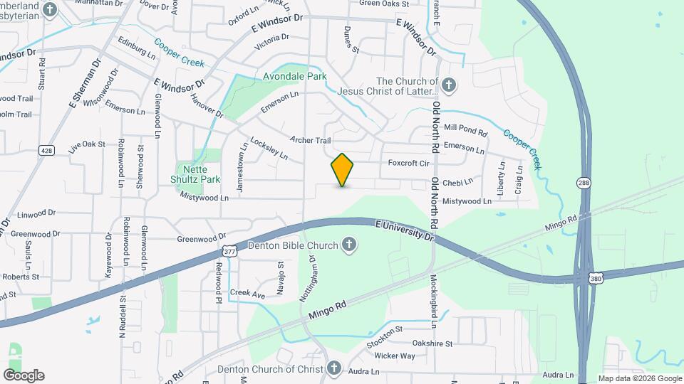 2100 Paxton Way Map and Location Details