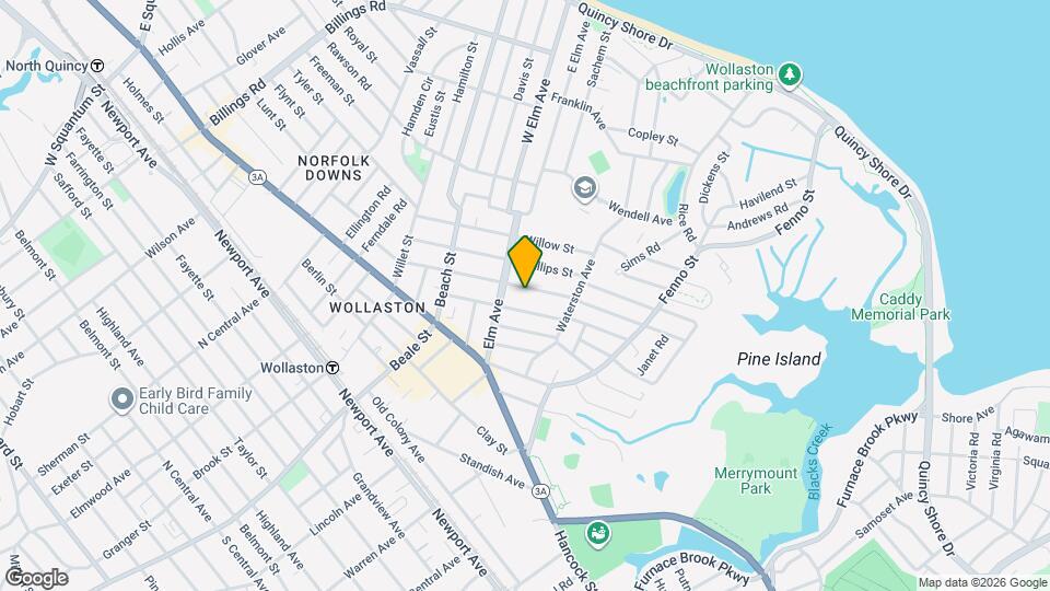 105 Marlboro St Map and Location Details