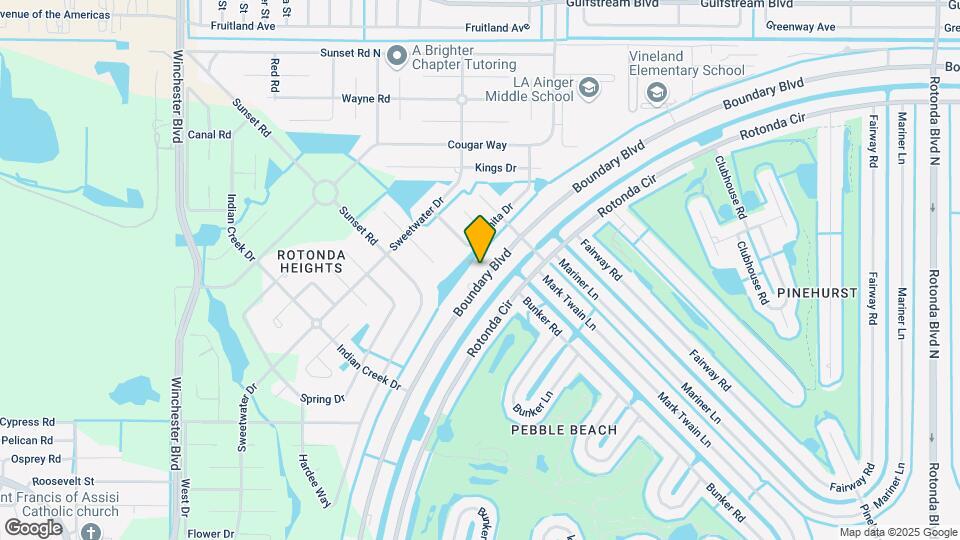 343 Boundary Blvd, Unit 343B Mapa y Detalles de la Ubicación