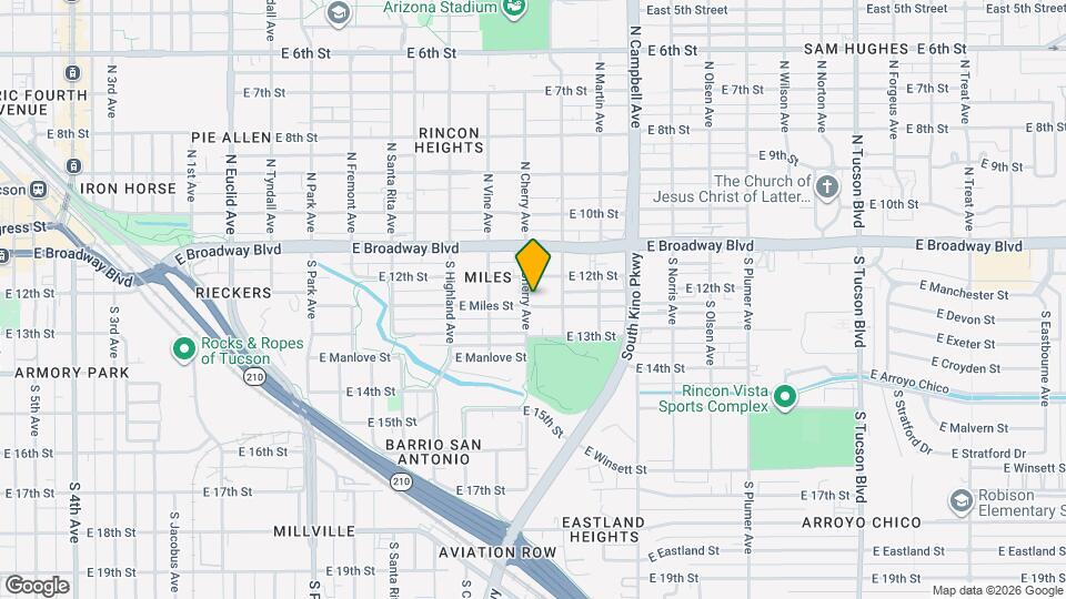 241 S Cherry Ave Map and Location Details