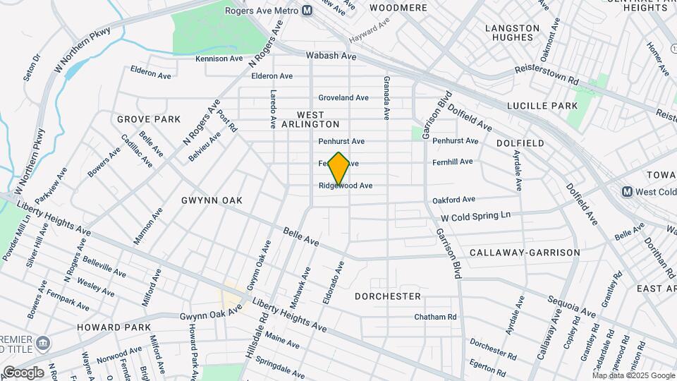 4209 Ridgewood Ave, Unit Unit 2 Map and Location Details