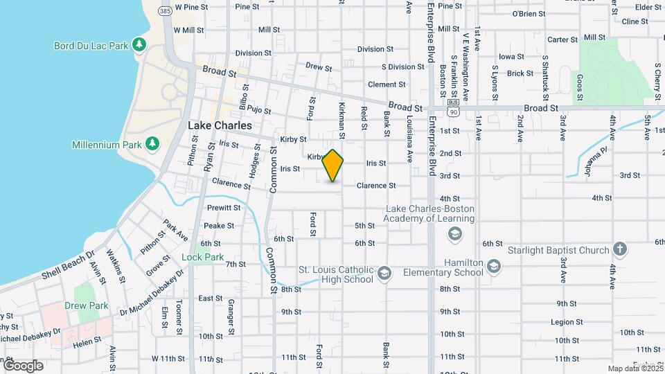 741 Clarence St, Unit Apt. 1 Map and Location Details