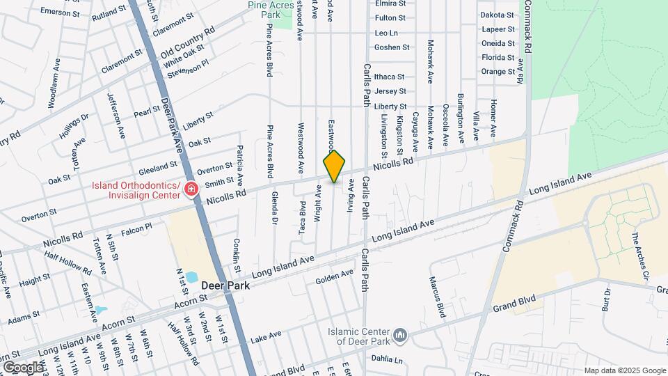 68 Eastwood Ave Mapa y Detalles de la Ubicación