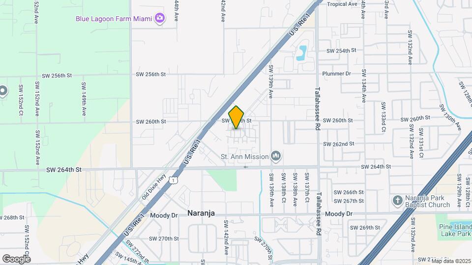 14070 SW 260th St Map and Location Details