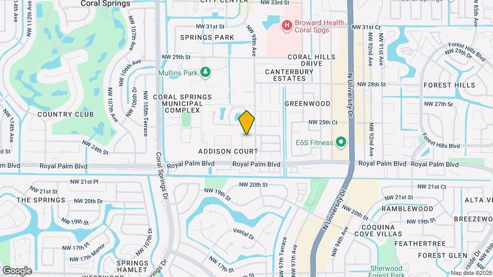 9970 NW 24th St Map and Location Details