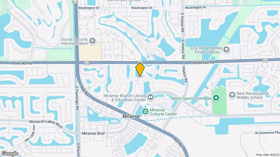 11696 SW 19th St Map and Location Details