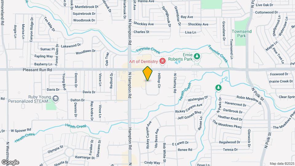 728 Hilltop Cir Map and Location Details