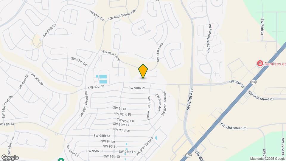 8437 SW 90th St Map and Location Details