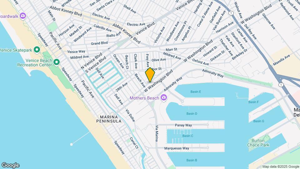 541 Washington Blvd Mapa y Detalles de la Ubicación