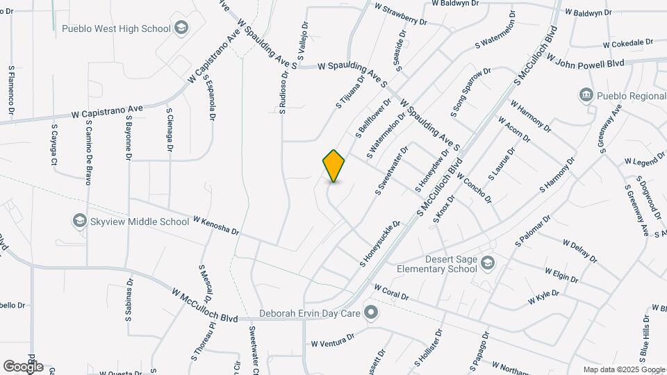 860 S Bellflower Dr-Unit -860 S. Bellflower Drive Map and Location Details