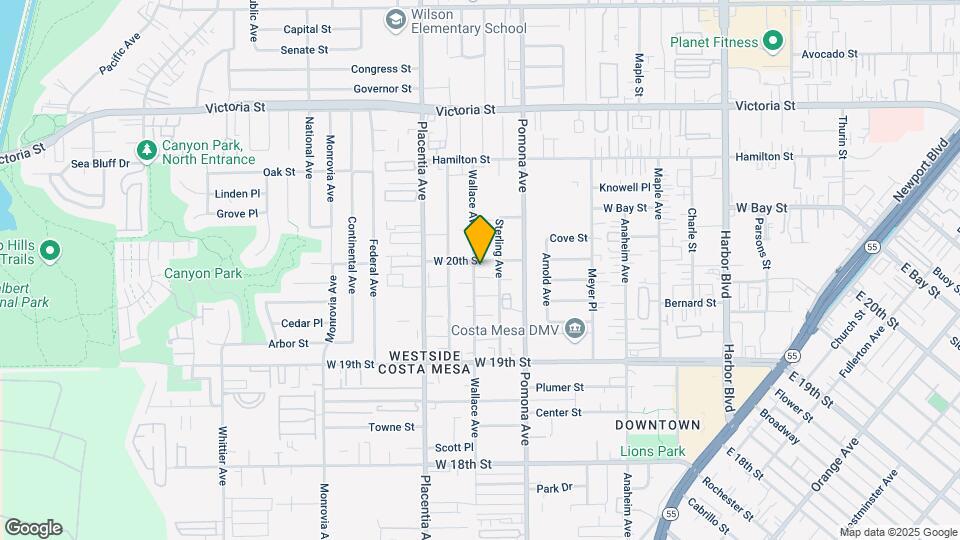 1988 Wallace Ave Mapa y Detalles de la Ubicación