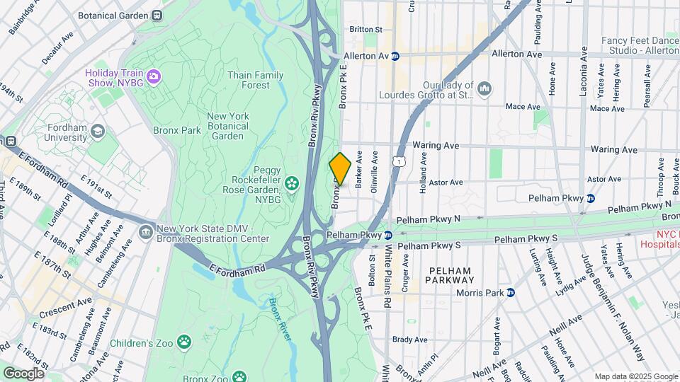 2260 Bronx Park East Apartments Map and Location Details