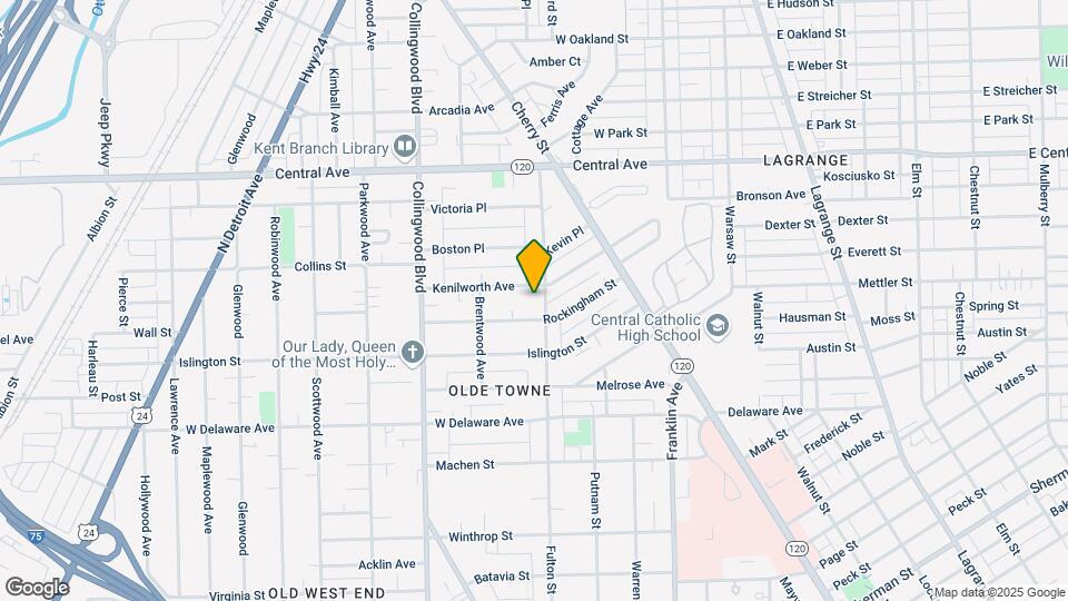 2717 Fulton St Map and Location Details