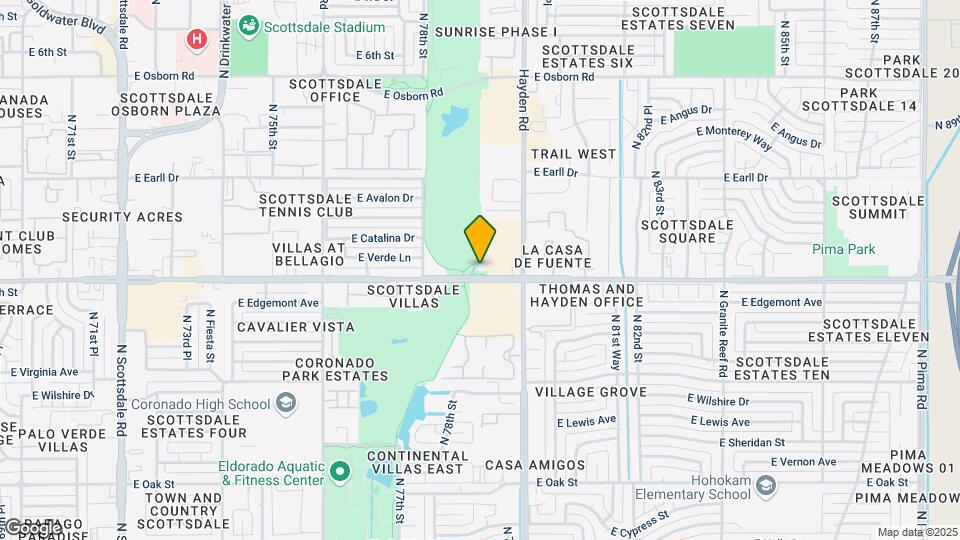 7910 E Thomas Rd Mapa y Detalles de la Ubicación