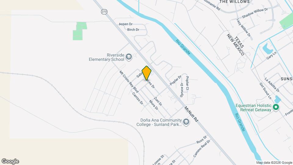 102 Chama Ln Map and Location Details