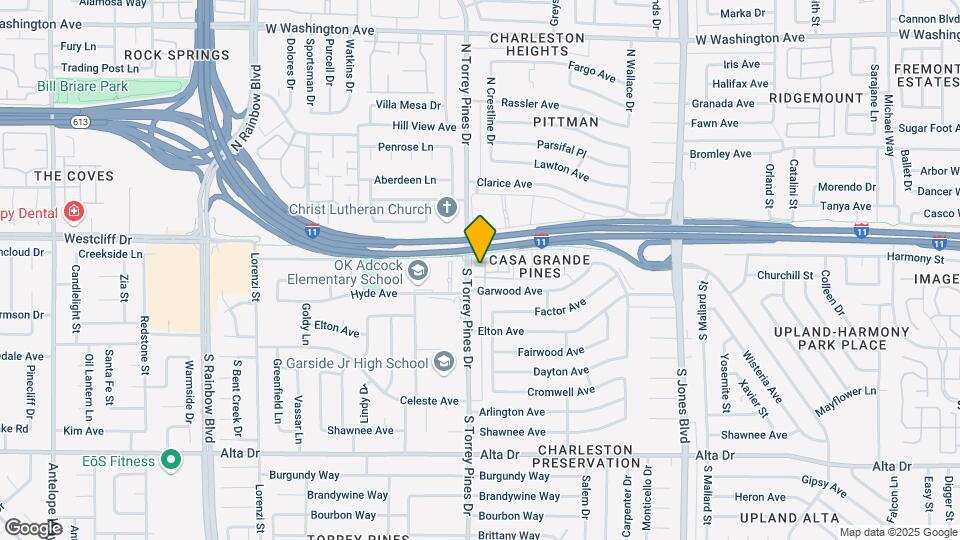 Azure Crest Townhomes Map and Location Details
