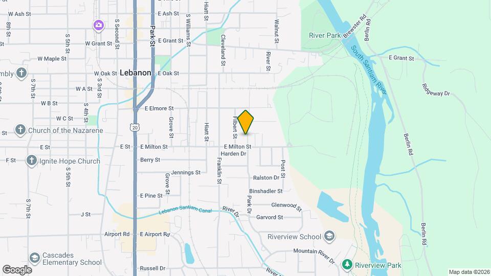 673 E Milton St Map and Location Details