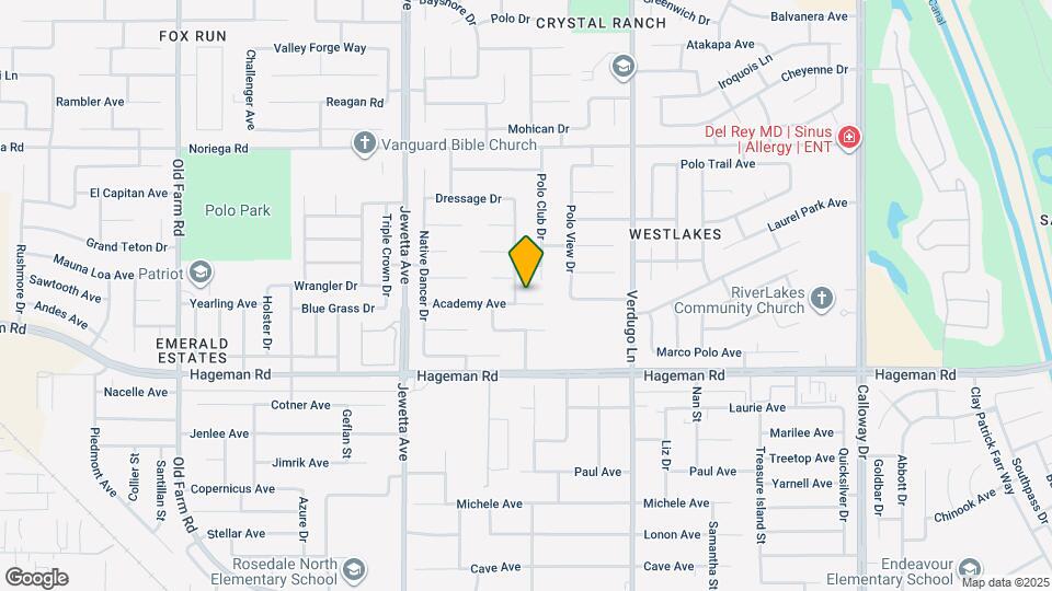 10808 Academy Ave Map and Location Details