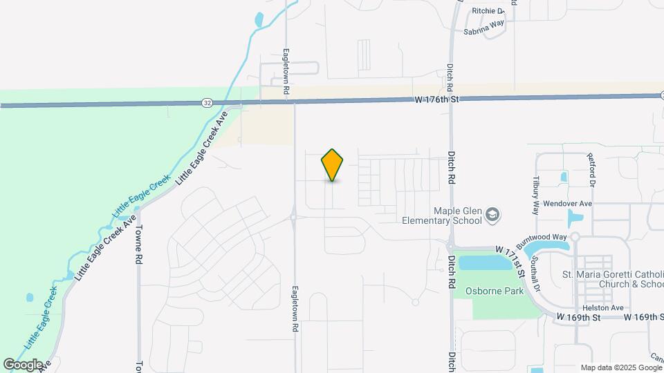 17333 Gibbons Pl Map and Location Details