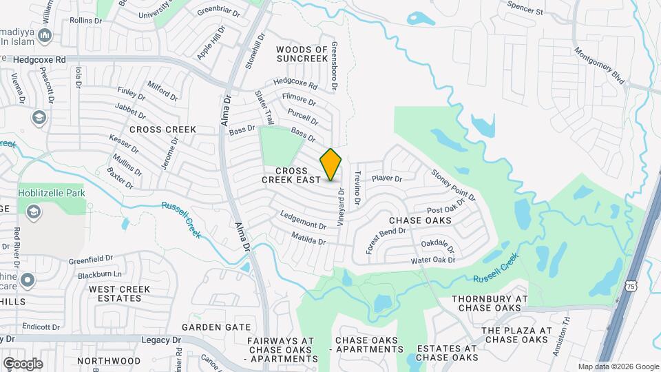 808 Sandhurst Dr Map and Location Details