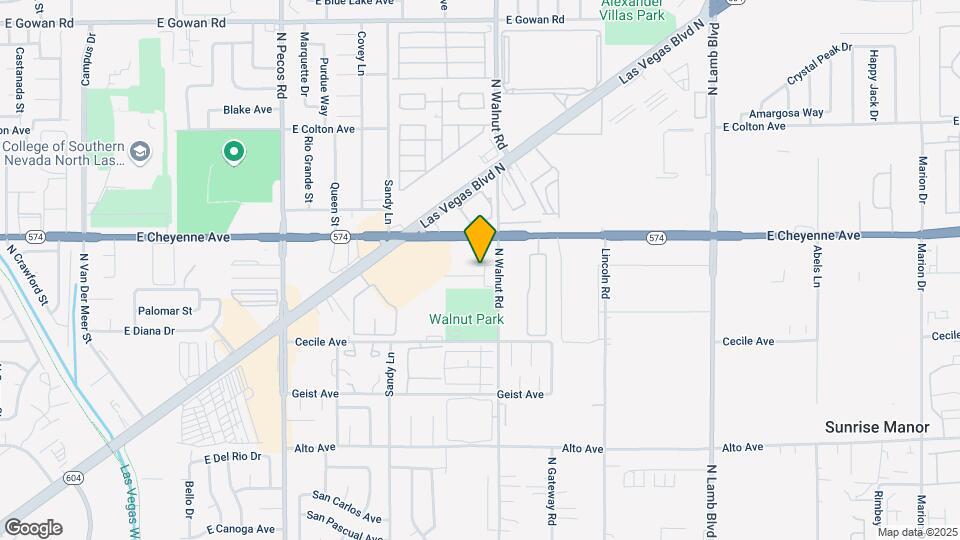 3141 N Walnut Rd Map and Location Details