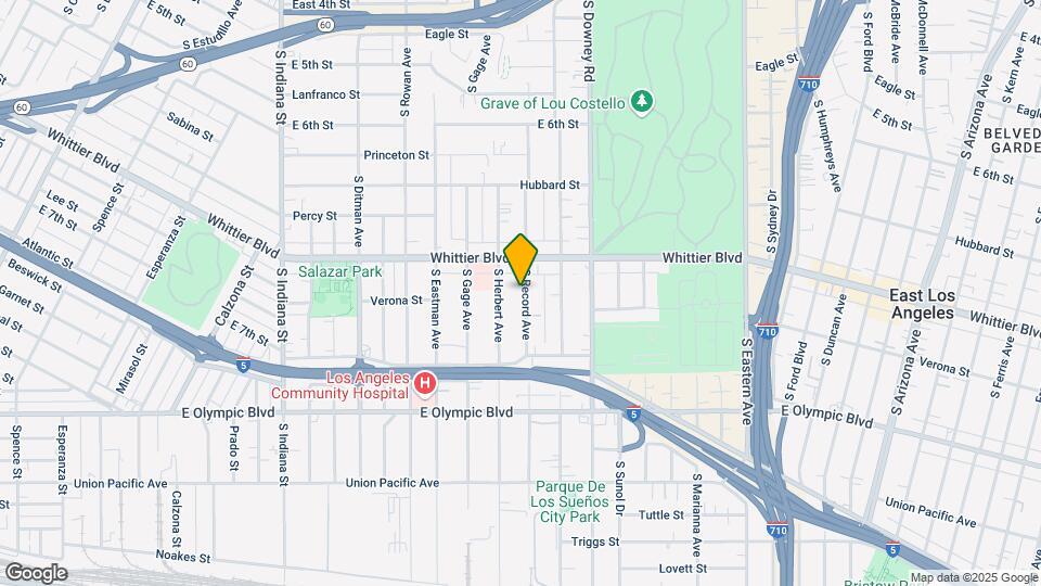 945 S Record Ave Map and Location Details