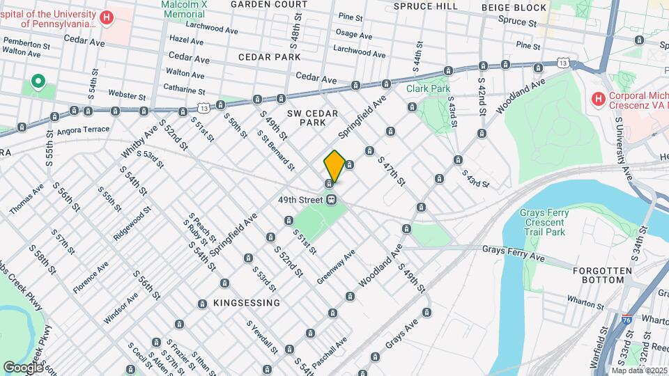 4820 Chester Ave Mapa y Detalles de la Ubicación