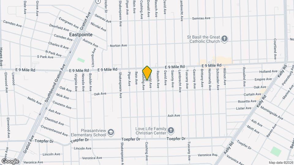 22463 Donald Ave Map and Location Details