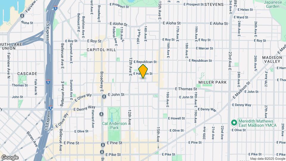 Capitol Crest Apartments Map and Location Details