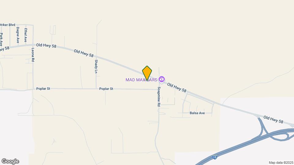 30821 Hwy. 58 Mapa y Detalles de la Ubicación