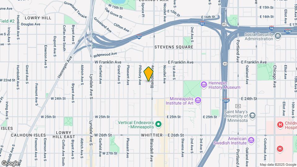 Blaisdell Apartments Mapa y Detalles de la Ubicación