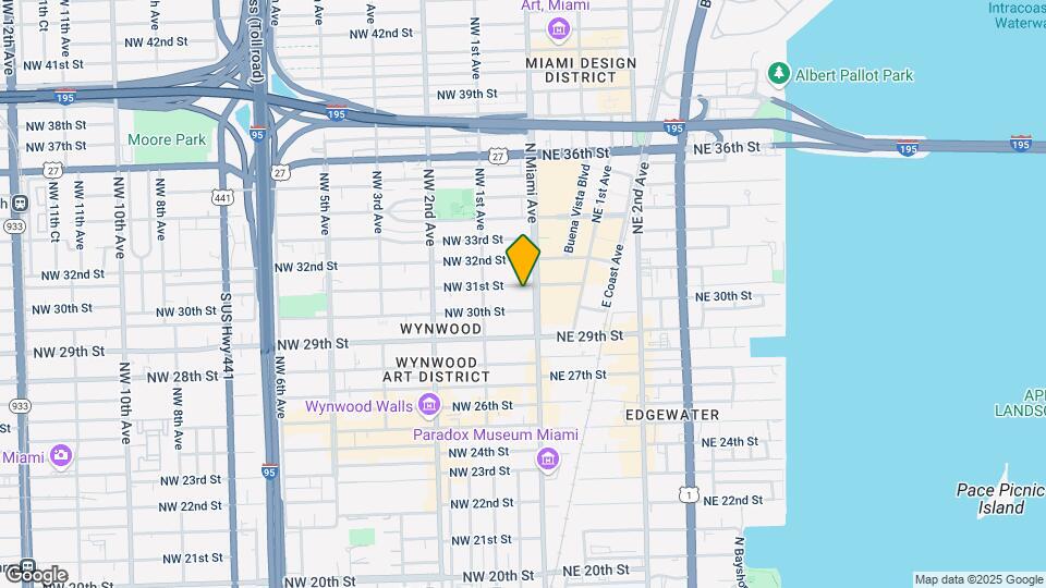 24 NW 31st St, Unit B3 Map and Location Details