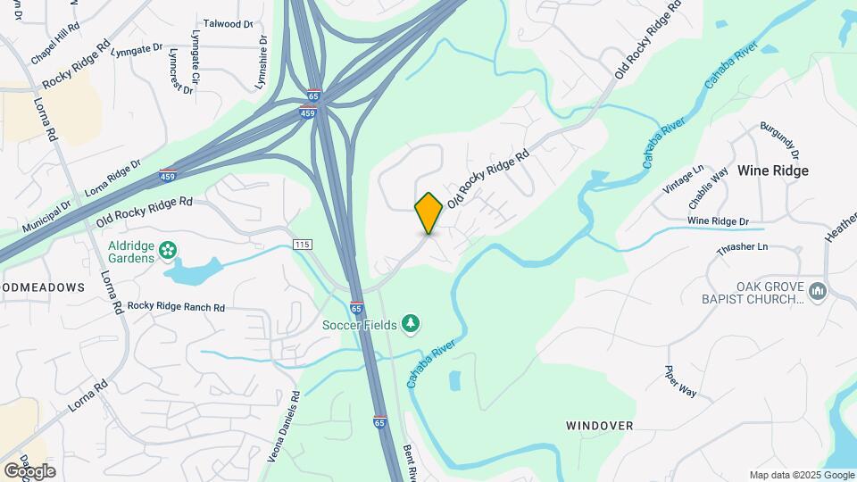 1201 Riverford Dr Map and Location Details