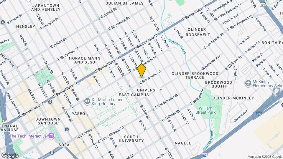 187 S 12th St, Unit 2 Map and Location Details