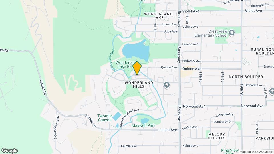 665 Poplar Ave Map and Location Details