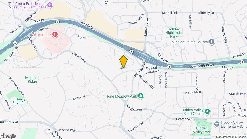 1208 Roseann Dr Map and Location Details