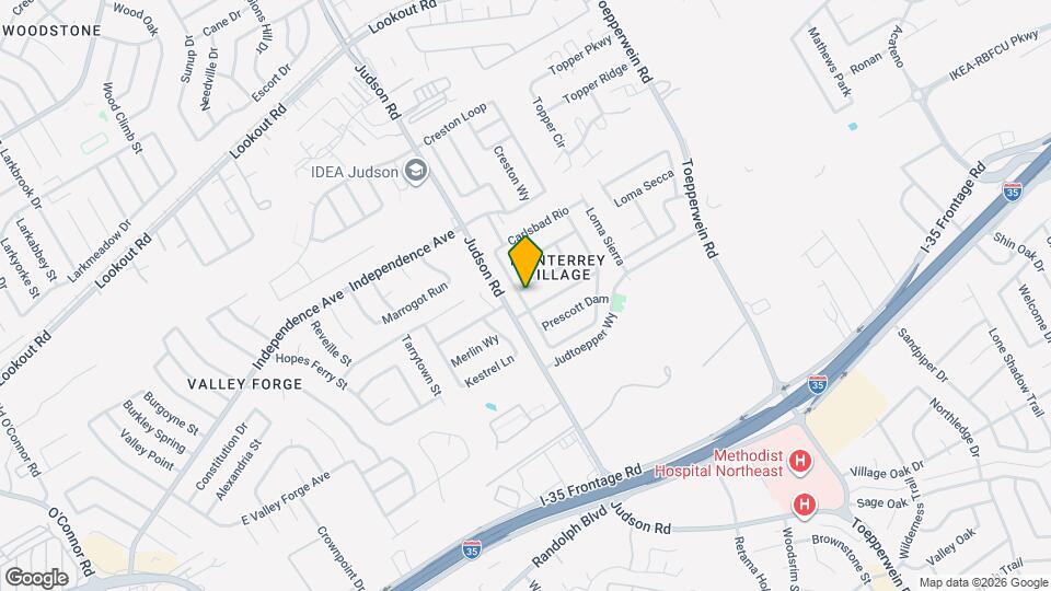 6178 Buckhorn Cliff Map and Location Details