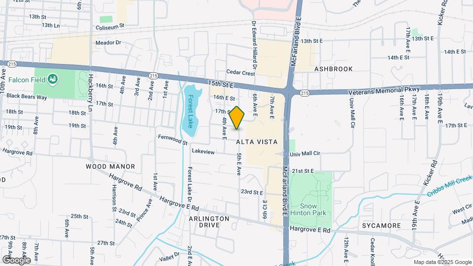 1810 5th E Ave Map and Location Details