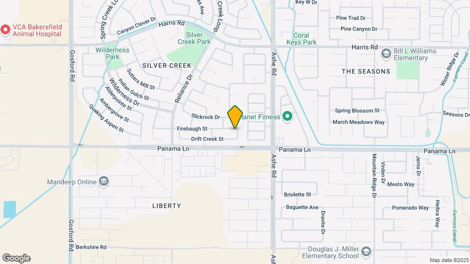 6801 Firebaugh St Map and Location Details