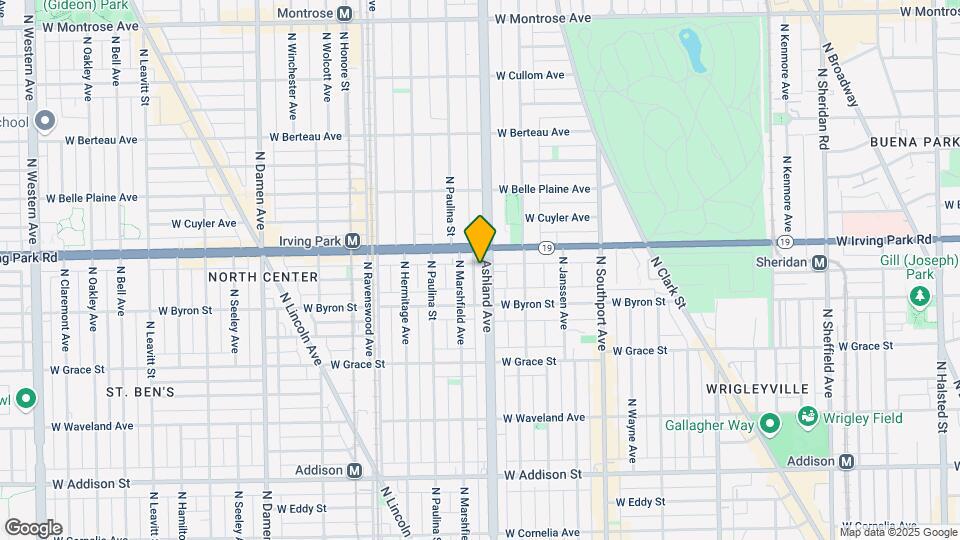 3938 N Ashland Ave Map and Location Details