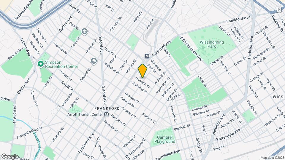 1637 Haworth St Mapa y Detalles de la Ubicación
