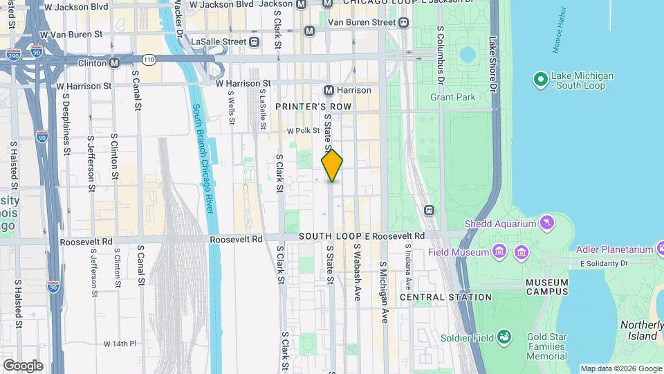 989 S State St, Unit 809 Map and Location Details
