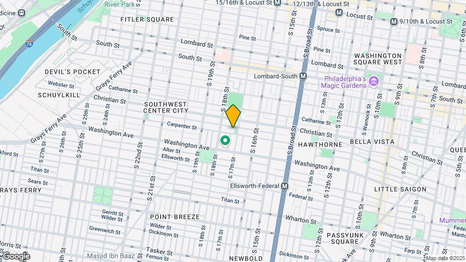 1707 Carpenter St Map and Location Details