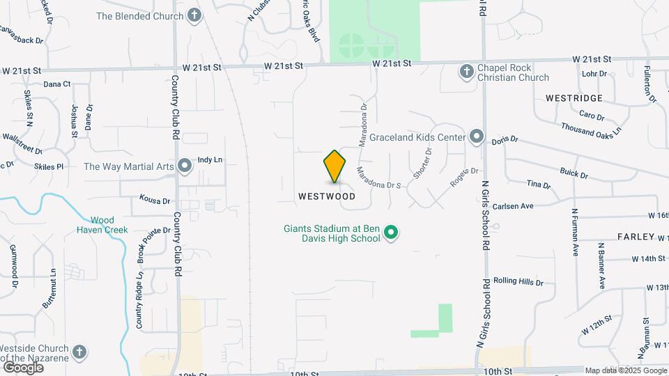 1654 Beckenbauer Ln Map and Location Details