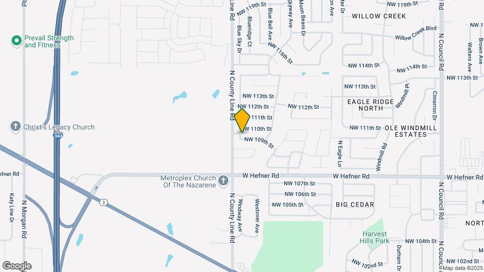 8917 NW 109th St Map and Location Details