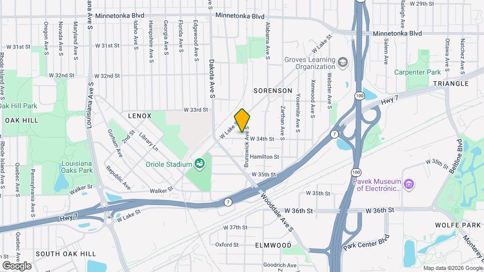 3380 Brunswick Ave S Mapa y Detalles de la Ubicación