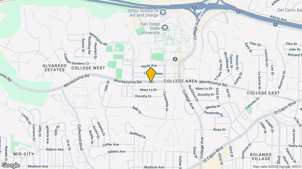 5667-5677 Montezuma Rd Map and Location Details