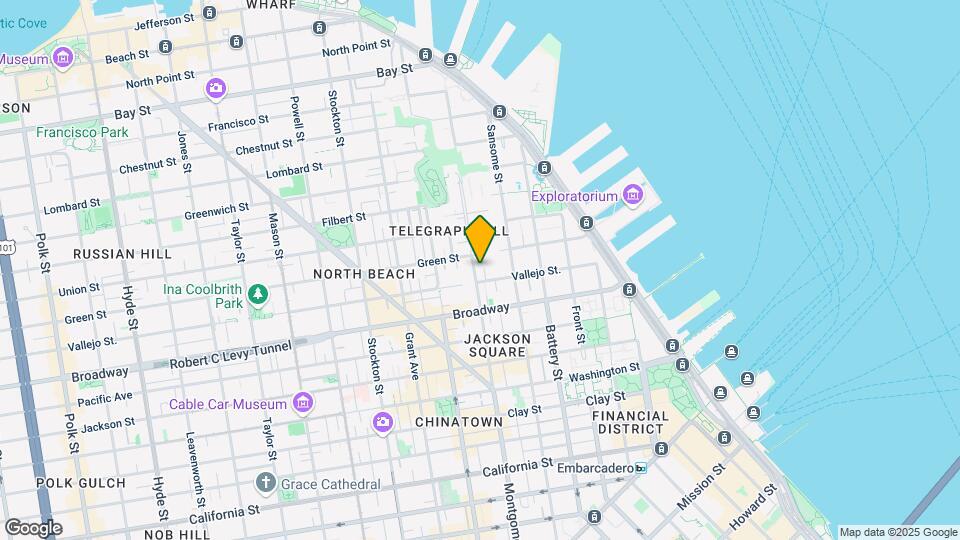 1120-1126 Montgomery St Mapa y Detalles de la Ubicación