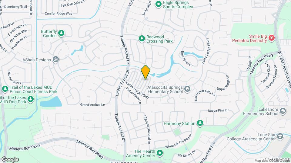 17255 Lafayette Hollow Ln Map and Location Details
