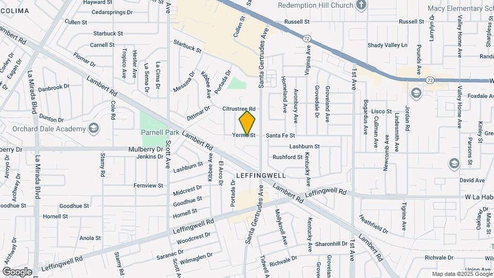 15726 Yermo St Map and Location Details